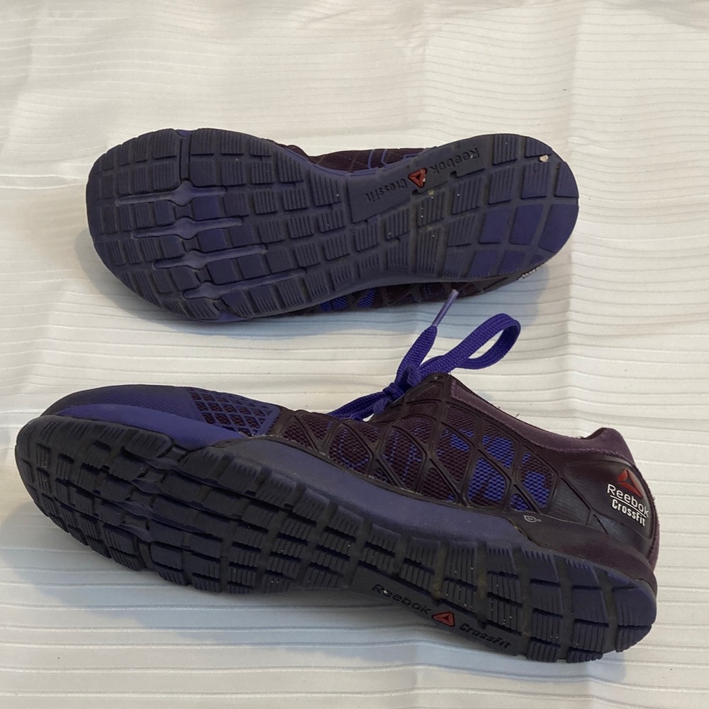 Reebok Crossfit CF-74 Womens 8.5 Purple Training Athletic Shoes - Picture 6 of 16
